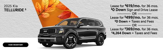 Kia Telluride offer