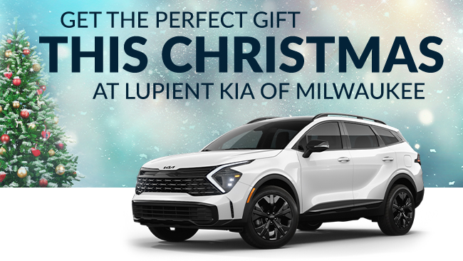 Get the perfect gift this Christmas at Lupient KIA of Milwaukee