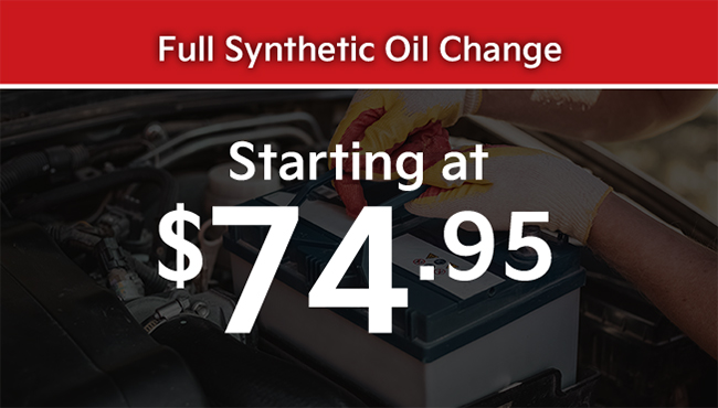 Full Synthetic oil change