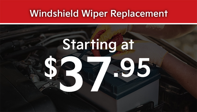 Windshield wiper replacement Special