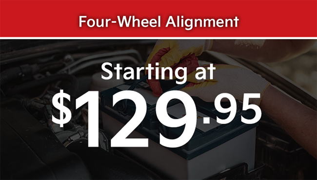 Four-Wheel Alignment Special