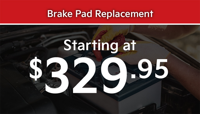 Brake Pad Replacement Special