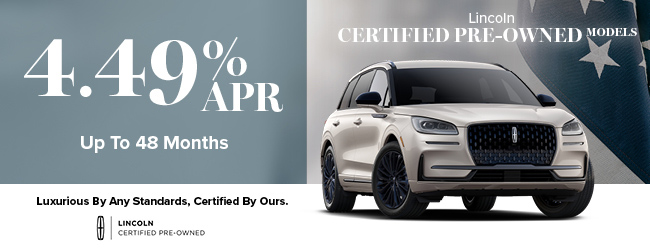 offer on Lincoln pre-owned