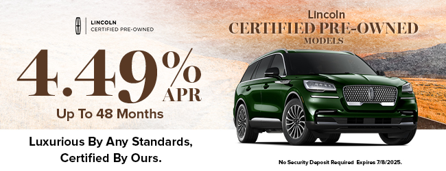 offer on Lincoln pre-owned