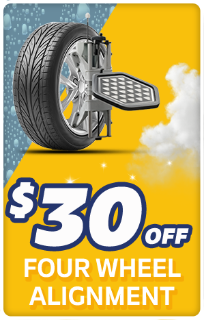 4 wheel alignment offer