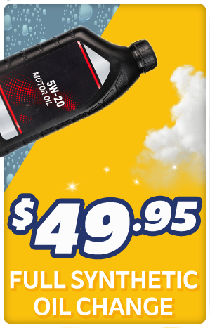 Full synthetic oil change