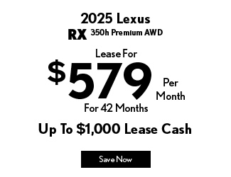 2025 Lexus RX 350h Premium AWD