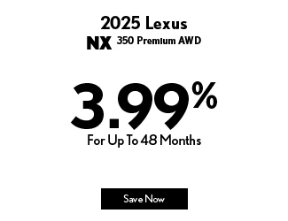 2025 Lexus NX 350 Premium AWD offer