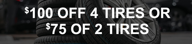special offers on new tires purchase