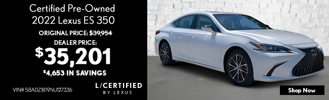 preowned Lexus ES 350