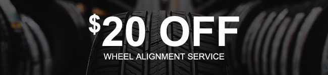 Wheel Alignment service offer