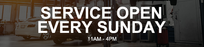 Service open every Sunday offer