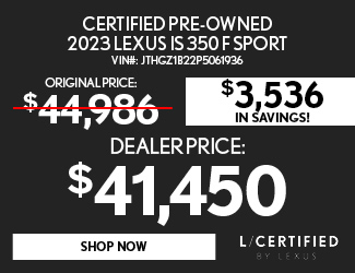Certified Pre-Owned 2023 Lexus IS 350 F Sport