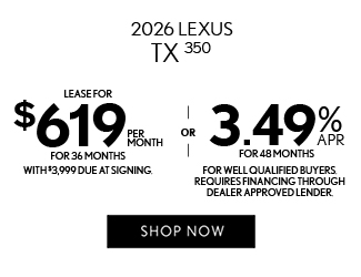 2026 Lexus TX 350 PREMIUM AWD offer