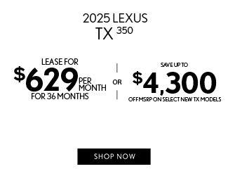 2025 Lexus TX 350
