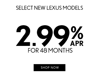 Select New Lexus Models