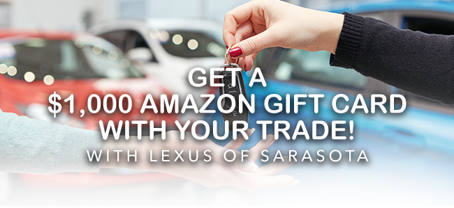 Get 1k Amazon gift card with your trade