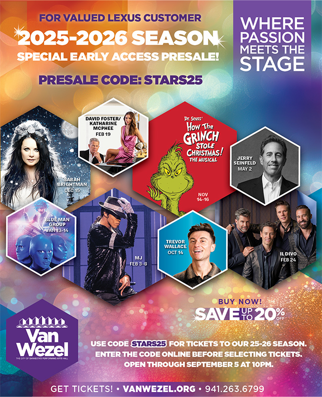 Van Wezel Events Live new Shows