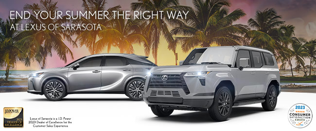 discover the peak of summer living at Lexus of Sarasota