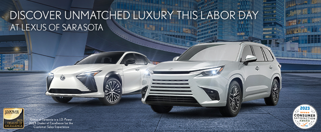 Discover Unmatched Luxury this Labor Day at Lexus of Sarasota