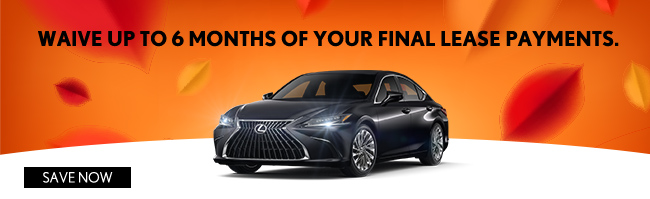 waive up to 6 months of your final lease payments