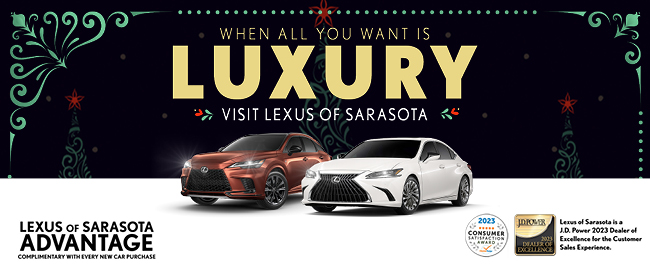 When all you want is luxury visit Lexus of Sarasota