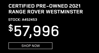 Certified Pre-Owned 2021 Range Rover Westminster