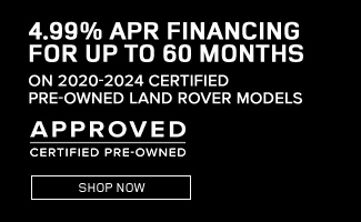 2020-2024 CPO Land Rover models