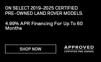 APR Offer On 2019-2025 Certified Pre-Owned Land Rover Models