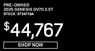 used Genesis GV70 offer