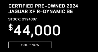 Certified Pre-Owned 2024 Jaguar XF R-Dynamic SE Offer
