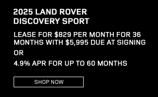 2025 Land Rover Discovery Sport Offer
