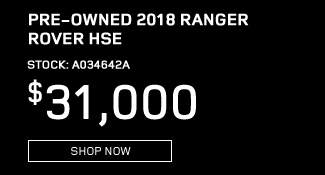 Pre-Owned 2018 Ranger Rover HSE Offer