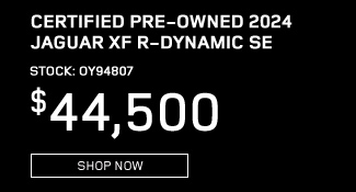Certified Pre-Owned 2024 Jaguar XF R-Dynamic SE Offer