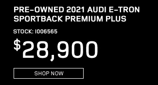 Pre-Owned 2021 Audi E-Tron Sportback Premium Plus Offer
