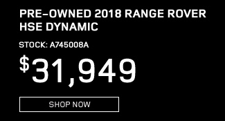 Pre-Owned 2018 Range Rover HSE Dynamic Offer