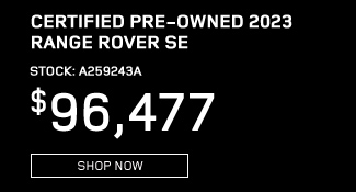 Certified Pre-Owned 2023 Range Rover SE Offer