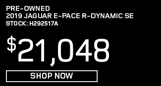 Pre-Owned Jaguar offer
