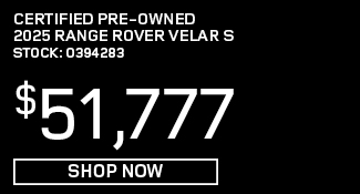 Pre-Owned Range Rover Offer