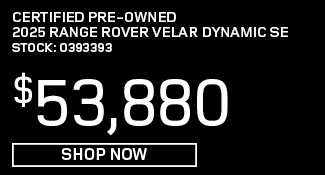 Pre-Owned Range Rover Offer