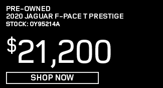 Pre-Owned Jaguar offer
