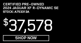 Pre-Owned Jaguar Offer