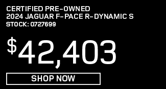 Pre-Owned Jaguar Offer