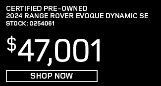 Pre-Owned Range Rover Offer