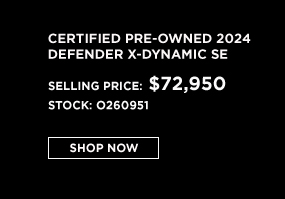 pre-owned Defender X-Dynamic