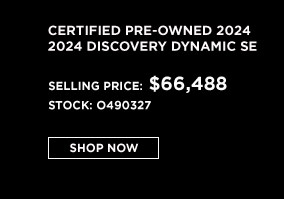 CERTIFIED PRE-OWNED 2024 RANGE ROVER EVOQUE DYNAMIC SE offer