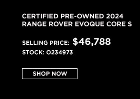 CERTIFIED PRE-OWNED 2024 RANGE ROVER EVOQUE CORE S 2 offer