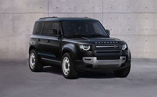 black 2025 Defender