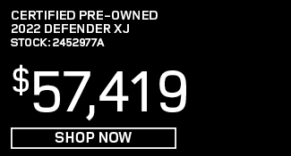 Pre-Owned Jaguar Offer