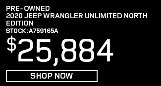 used 2020 jeep wrangler unlimited north edition Offer